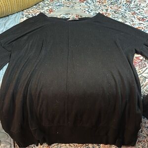 Time and Tru Charcoal Long Sleeve Top